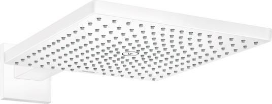 Hansgrohe Raindance E Hodedusj 300 300x300 mm, 1jet, Hvit Matt Hansgrohe Raindance E Hodedusj 300 300x300 mm, 1jet, Hvit Matt