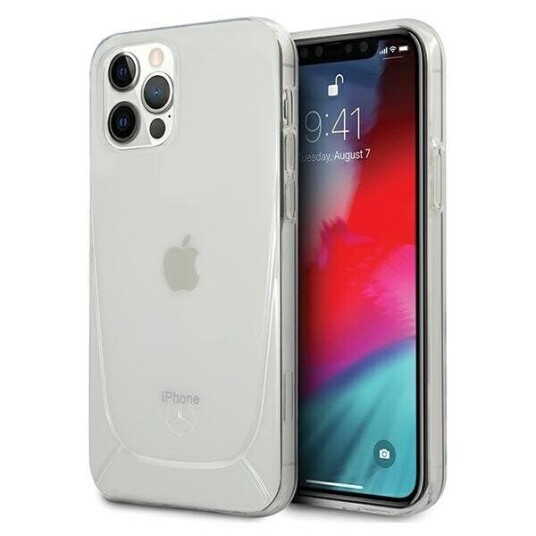 Mercedes Mehcp12larct Iphone 12 Pro Max 6,7 Tommers Klar Hardt Deksel Clear Line
