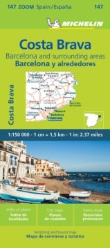 Barcelona y Alrededores Costa Brava - Zoom Map 147 Barcelona y Alrededores Costa Brava - Zoom Map 147