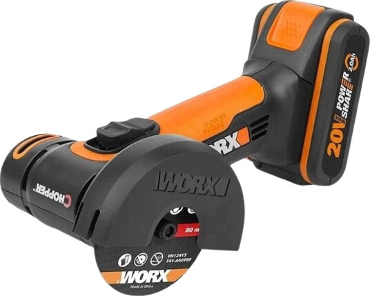Worx Vinkelsliper WX801 20v 2.0ah