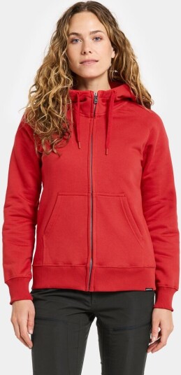 Didriksons Ven Women's Full-Zip Pomme Red