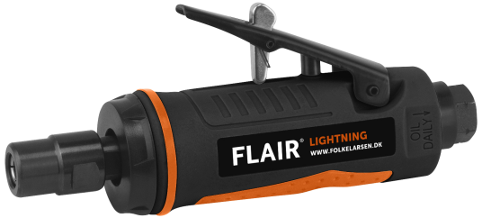 Flair Rettsliper Lightning 6mm Pneumatisk Flair Rettsliper Lightning 6mm Pneumatisk