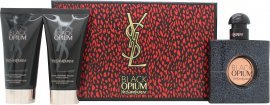Yves Saint Laurent Black Opium Gavesett 50ml EDP + 2 x 50ml Body Lotion