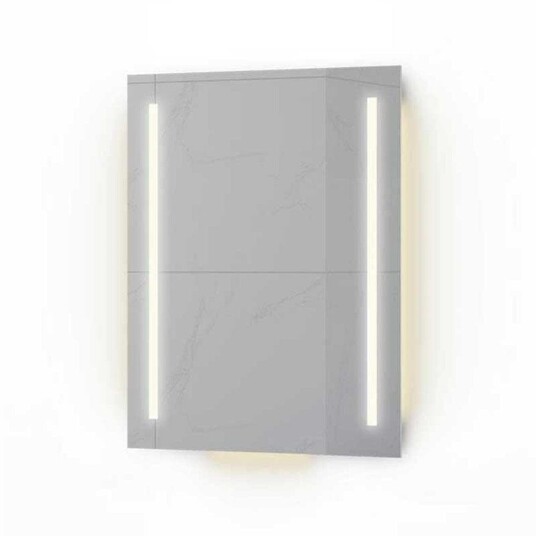 VikingBad Ida Speil m/LED, stikk og USB VikingBad Ida Speil m/LED, stikk og USB