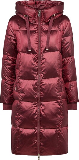 MOS MOSH Dunfrakk mmNova Metallic Down Jacket Rød