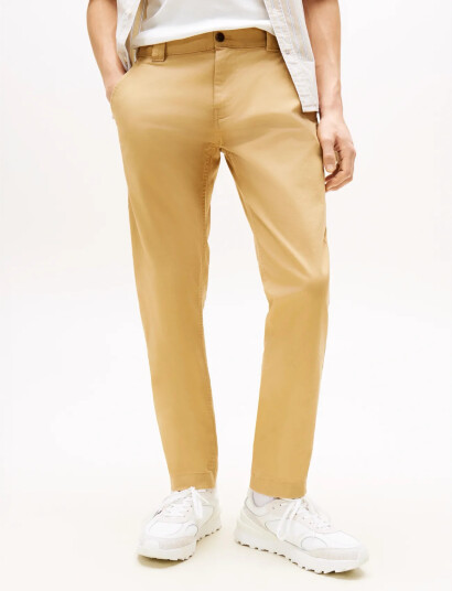 Tommy Jeans Tjm Scanton Chino Pant   Beige   33 x 34