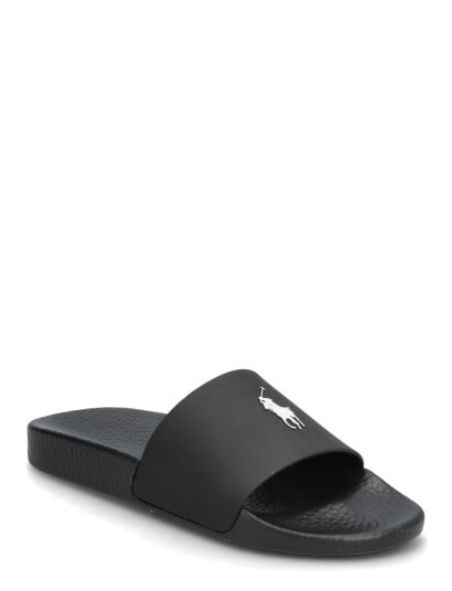 Polo Ralph Lauren Big Pony Slide Black 35.5 Polo Ralph Lauren Big Pony Slide Black 35.5