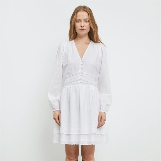 Camilla Pihl Lea Dress White Hvit L Camilla Pihl Lea Dress White Hvit L