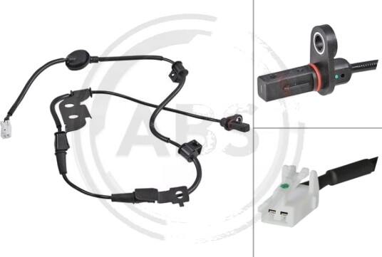Sensor, ABS A.B.S. 31862 Sensor, ABS A.B.S. 31862