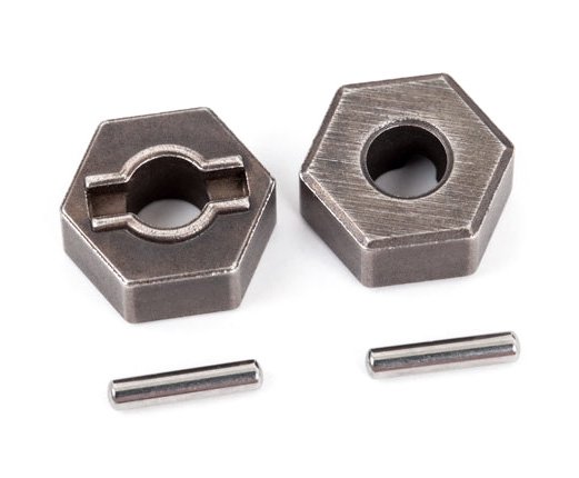 Traxxas 1654R Wheel Hubs Steel Hex 12mm 2 Traxxas 1654R Wheel Hubs Steel Hex 12mm 2