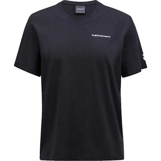 Peak Performance Explore Logo Tee Herre Black L Peak Performance Explore Logo Tee Herre Black L