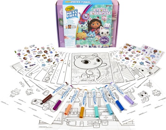 Crayola Color Activity Set Gabby's Dollhouse Multi/Patterned One Size Crayola Color Activity Set Gabby's Dollhouse Multi/Patterned One Size