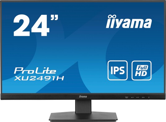 Iiyama ProLite XU2491H-B1 23.8" Full HD IPS Skjerm Sort Iiyama ProLite XU2491H-B1 23.8" Full HD IPS Skjerm Sort