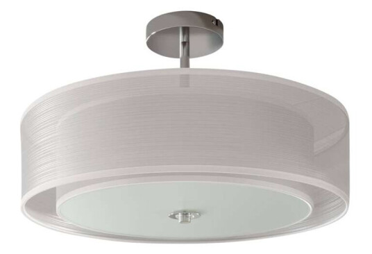 Lindby Taklampe Pikka med hvit skjerm