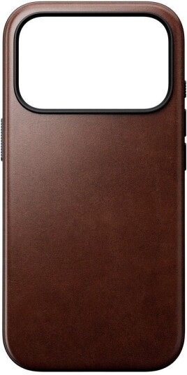 Nomad iPhone 17 Pro Lærveske MagSafe Horween Rustikk Brun