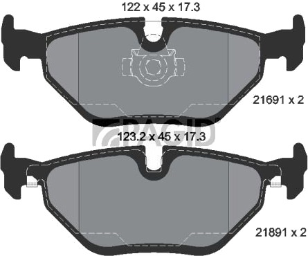 PAGID T1104N Bremseklosser