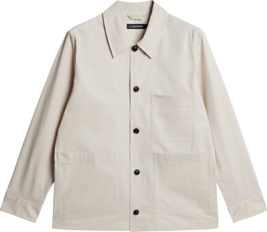 J. Lindeberg Easton Workwear Overshirt Cream S