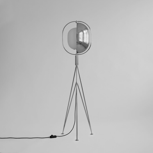 Gulvlampe 101 COPENHAGEN Pearl dimmbar Metallisk Stue Aluminium Design 40 140 Metallisk