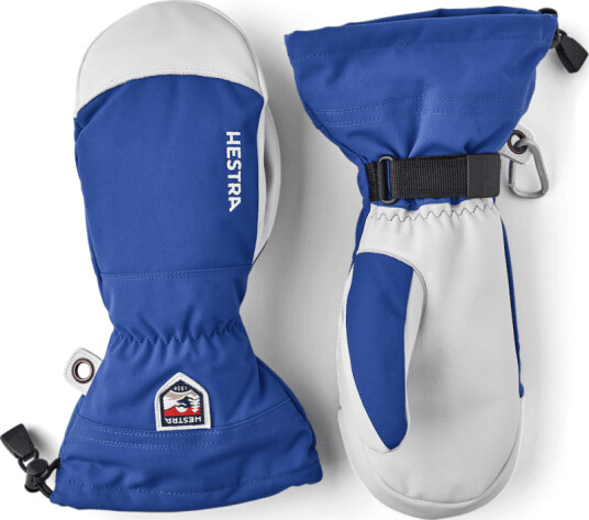 Hestra Army Leather Heli Ski Mitt 9, Royal