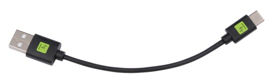 TECHLY USB 2.0 Kabel USB-A til USB-C 10 cm Svart TECHLY USB 2.0 Kabel USB-A til USB-C 10 cm Svart