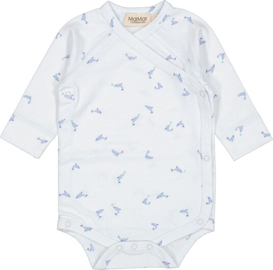 MarMar Omslagsbody Modal Smooth Print Belito Dolphin (74 / 9 mnd)