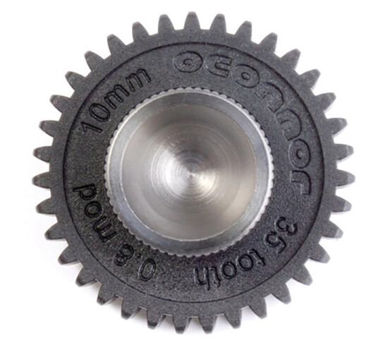 OConnor Driver Gear 35 tooth 0.8M 10mm face Cine OConnor Driver Gear 35 tooth 0.8M 10mm face Cine