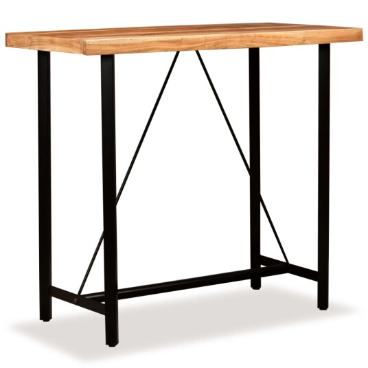 Barbord heltre akasie 120x60x107 cm Barbord heltre akasie 120x60x107 cm