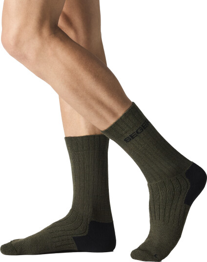 Seger Unisex Wanderer Heavy Wool Green 37 39