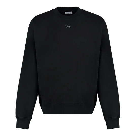Off White Herre Gensere & Hettegensere Svart 2XL