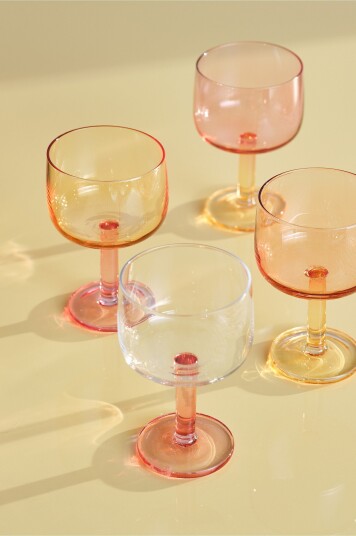 Jotex Vinglass Med 4pakning Flerfarget BELL 2243965010