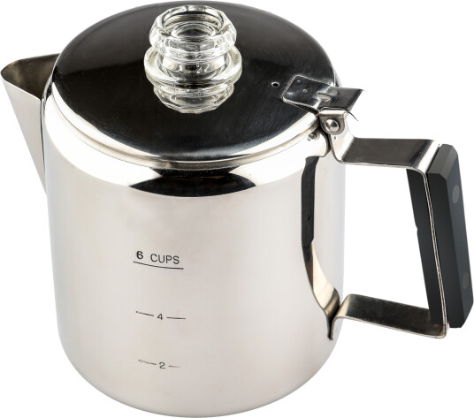 iFish Perkulator 6-Koppar Stainless Steel 0, One Color