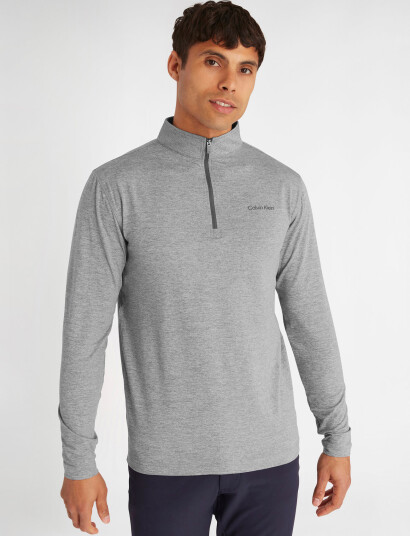Calvin Klein Golf Newport Half Zip - Grey - XL