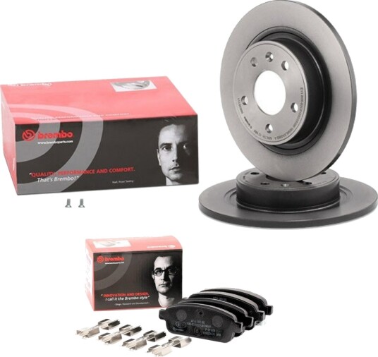 Bremseskiver og -klosser BREMBO BRB3405N0035