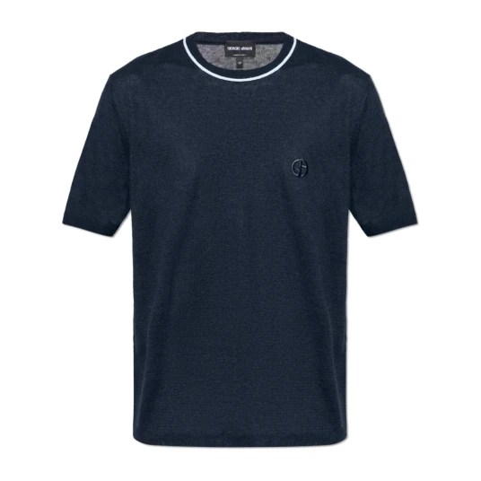 Giorgio Armani Herre Strikkevarer Blå M,