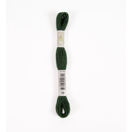 DMC Eco Vita 360 Broderigarn av økologisk ull 708 6 stk