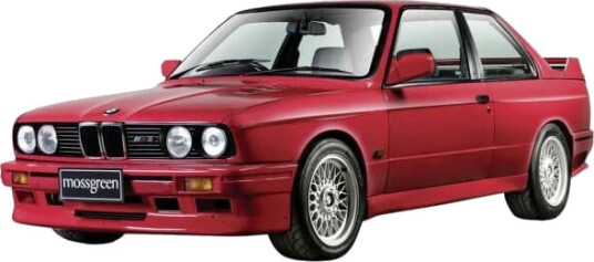 BBURAGO 18-21100 Klassisk bil Montert på forhånd 1:24 BMW M3 e30 Metall Plast 3 år