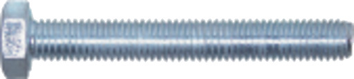Settskrue A4 M12 x 30 mm DIN 933 Syrefast 50 stk. - S+P