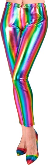 Widmann Leggings i regnbuefarger Large X-Large 30297