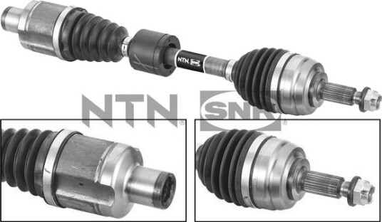 SNR DK55.231 Drivaksel