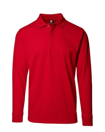 ID PRO Wear Langermet Polo Rød ID PRO Wear Langermet Polo Rød