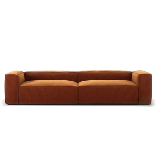 Decotique Grand 4 Seter Sofa Fløyel Copper Glow