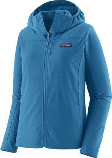 Patagonia R1 CrossStrata Hoody W"s aquatic blue S