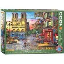 Eurographics Puslespill 1000 Deler Notre Dame Dominic Davison