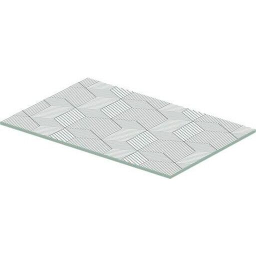 Duravit DuraSquare Glassinnsats 970x380 mm, Cubic Line