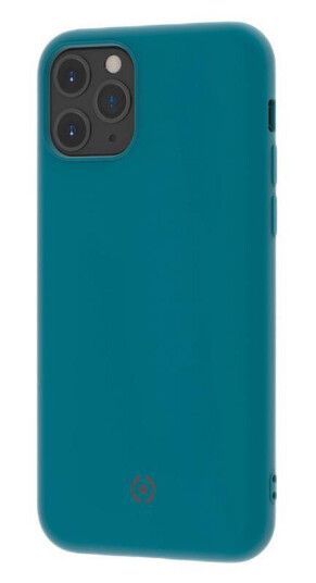Celly Leaf iPhone 11 Pro TPU Cover, Blå