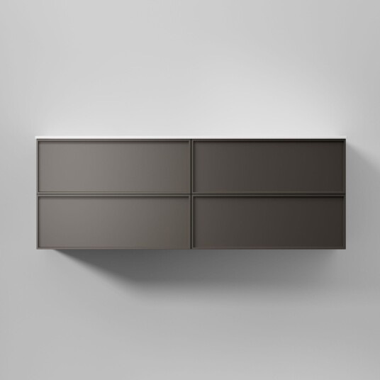INR Iconic Nordic Rooms Core Sense Servantskap Carbon Grey / 140cm Dobbel