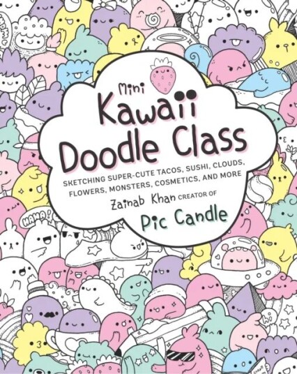Mini Kawaii Doodle Class Av Pic Candle, Zainab Khan