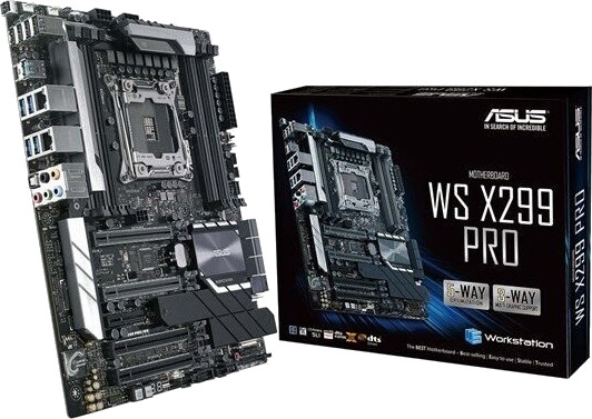 ASUS WS X299 PRO Hovedkort - Intel X299 - Intel LGA2066 socket - DDR4 RAM - ATX ASUS WS X299 PRO Hovedkort - Intel X299 - Intel LGA2066 socket - DDR4 RAM - ATX