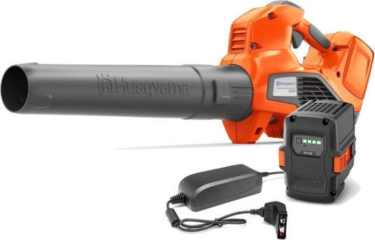 Husqvarna 120ib Løvblåser Med Batteri Og Lader Husqvarna 120ib Løvblåser Med Batteri Og Lader