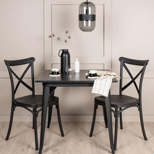 Venture Home Spisegruppe Venture Home Tempe med 2 Crosett Stoler GR22997